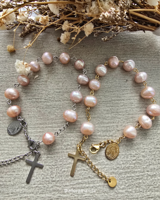 Pale Purple Freshwater Pearl Bracelet