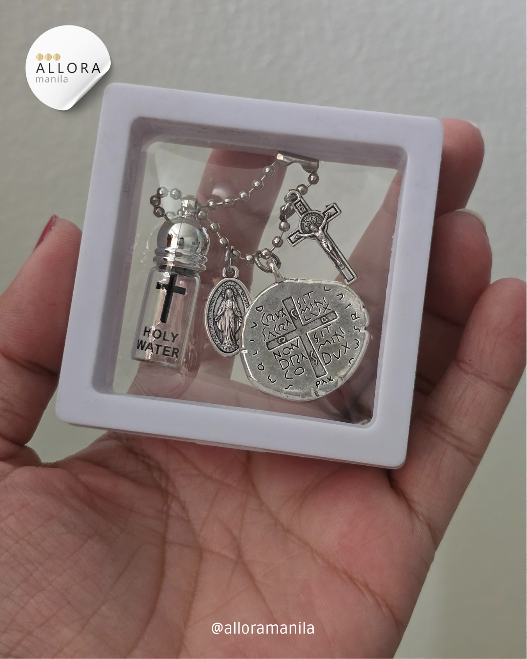 Ball Chain Faith Charm