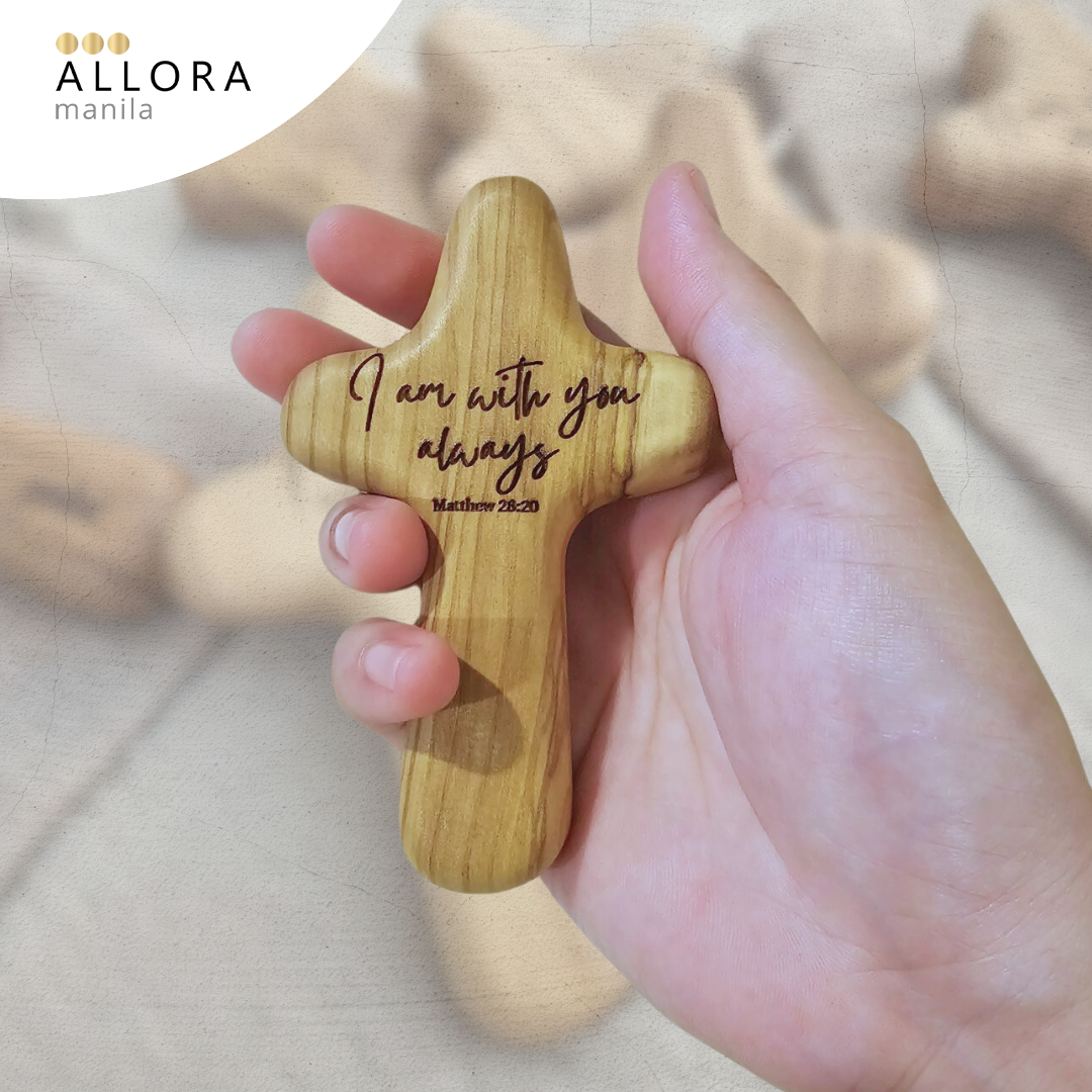 Olive Holding Cross