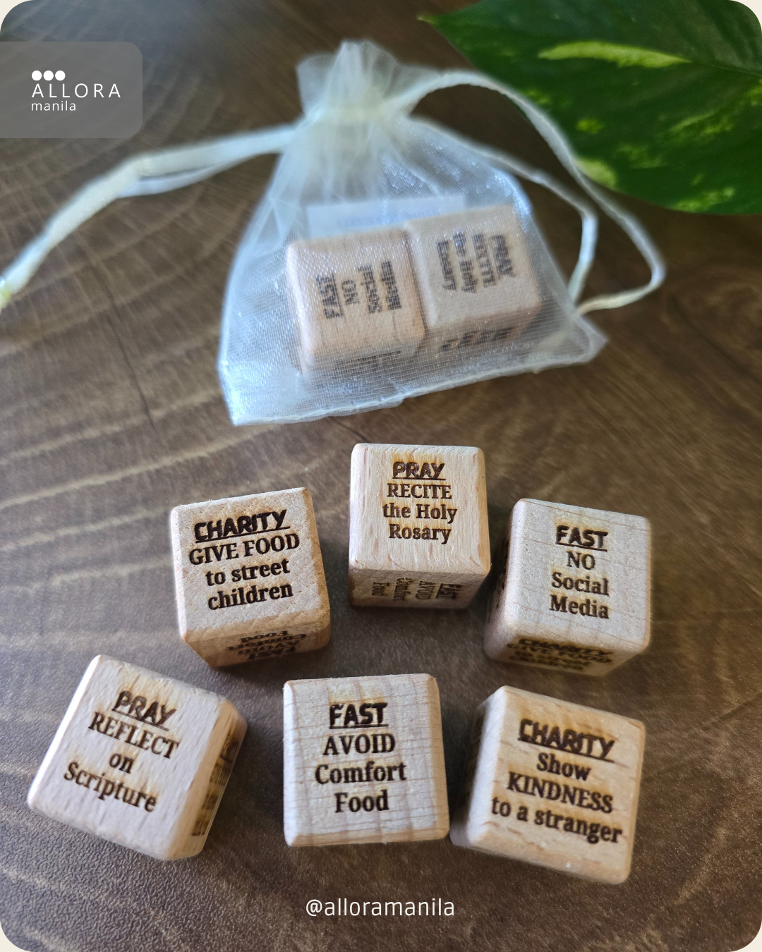 Lenten Reflection Dice