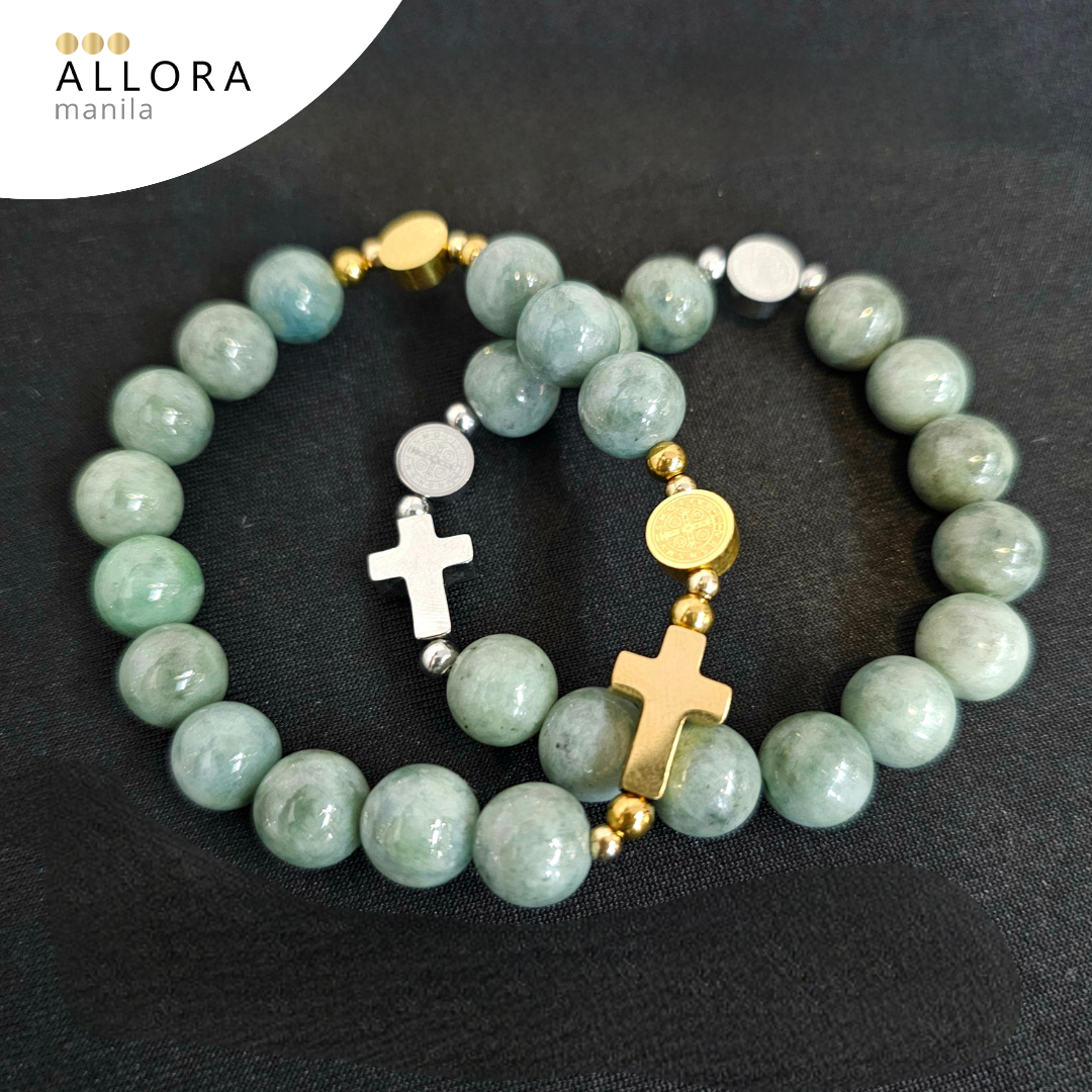 Burmese Jade Rosary Bracelet