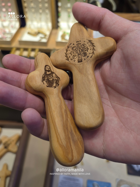 Olive Holding Cross