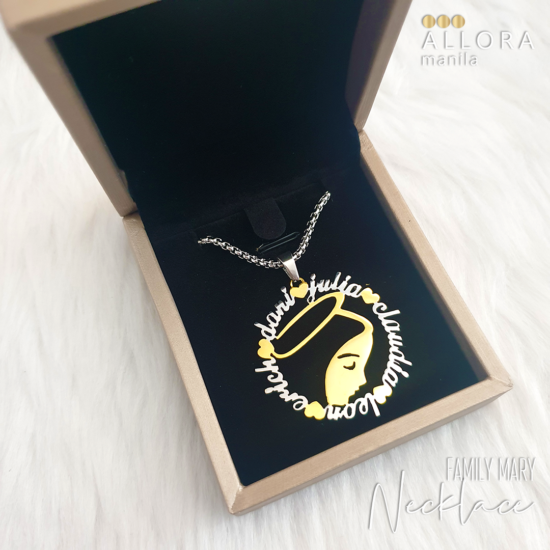 Family Mary Necklace